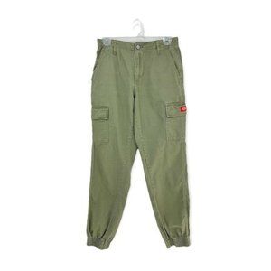 Dickies Junior Cargo Jogger  Pants  - Green | Girl M